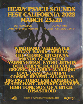 Heavy Psych Sounds Fest California 2023
