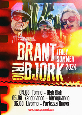 Brant Bjork Trio - Italy Summer 2024