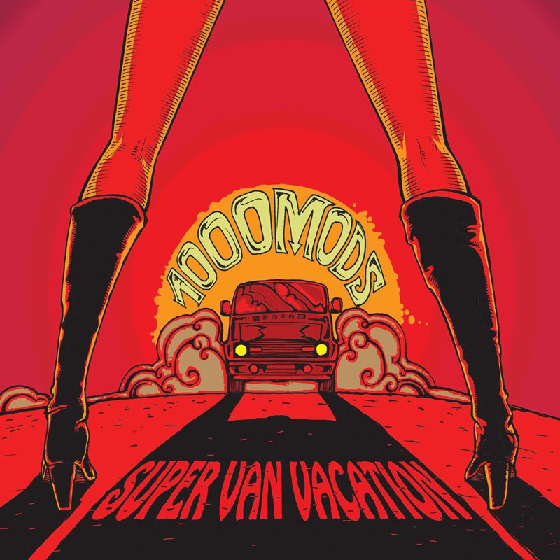 1000mods - Super Van Vacation - Digipak CD