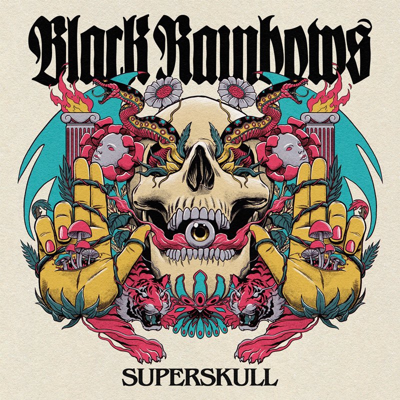 Black Rainbows - Superskull - Double Gatefold LP
