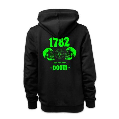 1782 - #04 (Black) - Zipper Hoodie