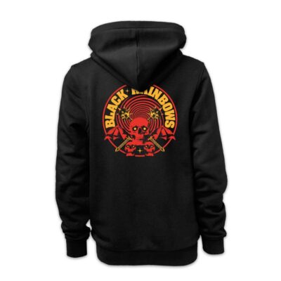 Black Rainbows - #23 (Black) - Zipper Hoodie