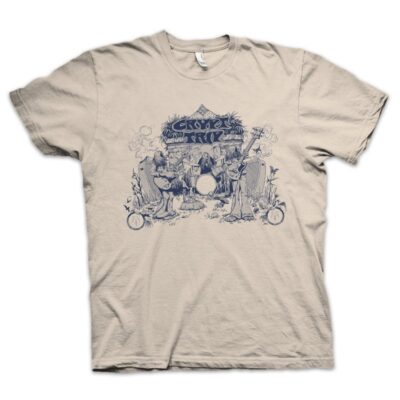 Crypt Trip - #02 (Natural/Blue) - Tshirt