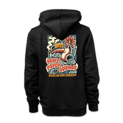 Heavy Psych Sounds - #61 (Black) - Zipper Hoodie
