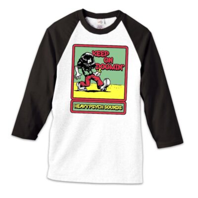 Heavy Psych Sounds - #46 (Black, Baseball) - Longsleeve