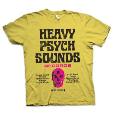 Heavy Psych Sounds - #04 (Yellow/Black/Fuchsia) - Tshirt