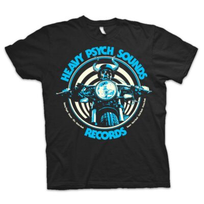 Heavy Psych Sounds - #09 (Black/Cyan/White) - Tshirt