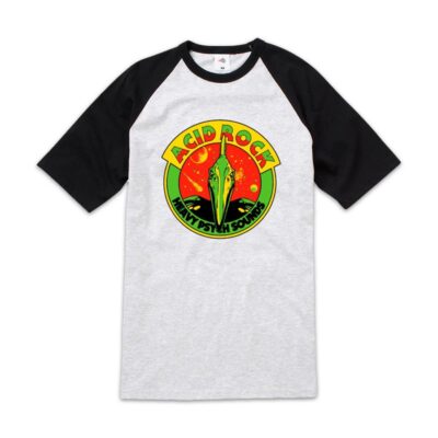 Heavy Psych Sounds - #50 (Black, Baseball) - Tshirt