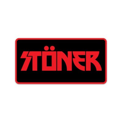 Stöner - #01 (Black/Red) - Patch