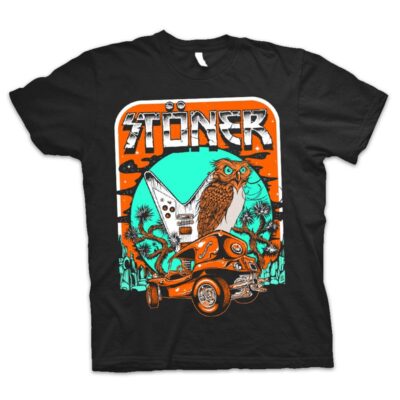 Stöner - #03 (Black/Orange/Turquoise/White) - Tshirt