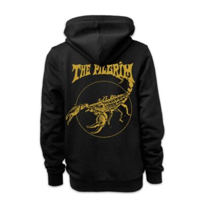 The Pilgrim - #04 (Black/Gold) - Zipper Hoodie